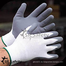 SRSAFETY 13G gestrickte Polyester-Nitril-beschichtete Handschuhe, normale Schaum-Nitril-Handschuhe, unbreathable